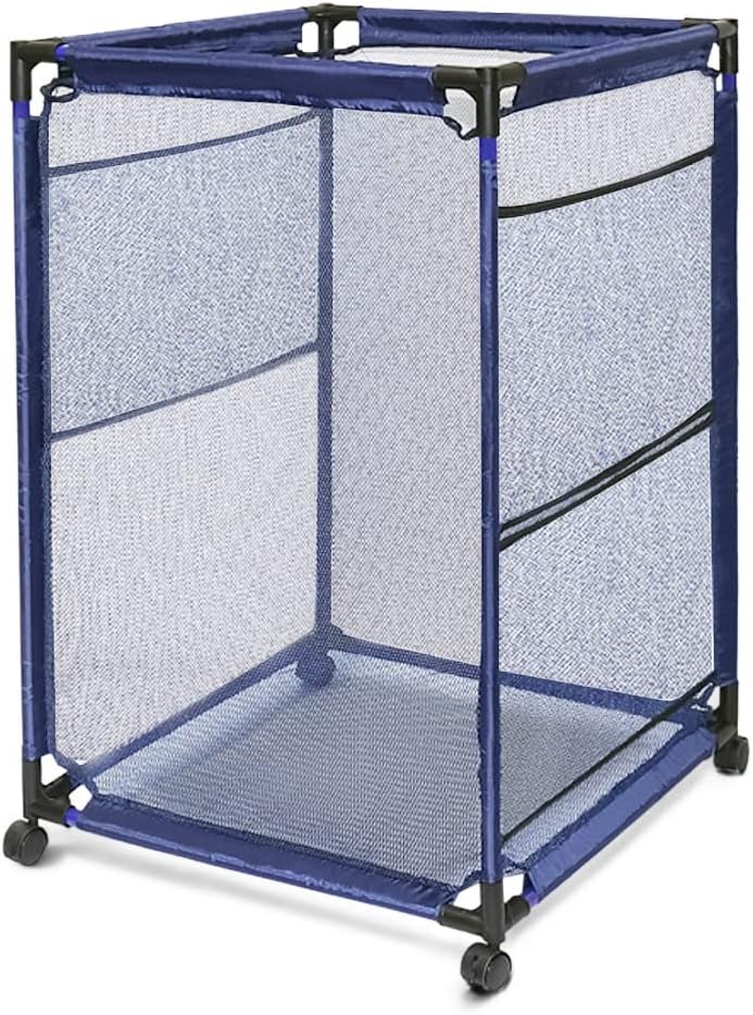 Pool Storage Cart with Nylon Mesh Basket B6235