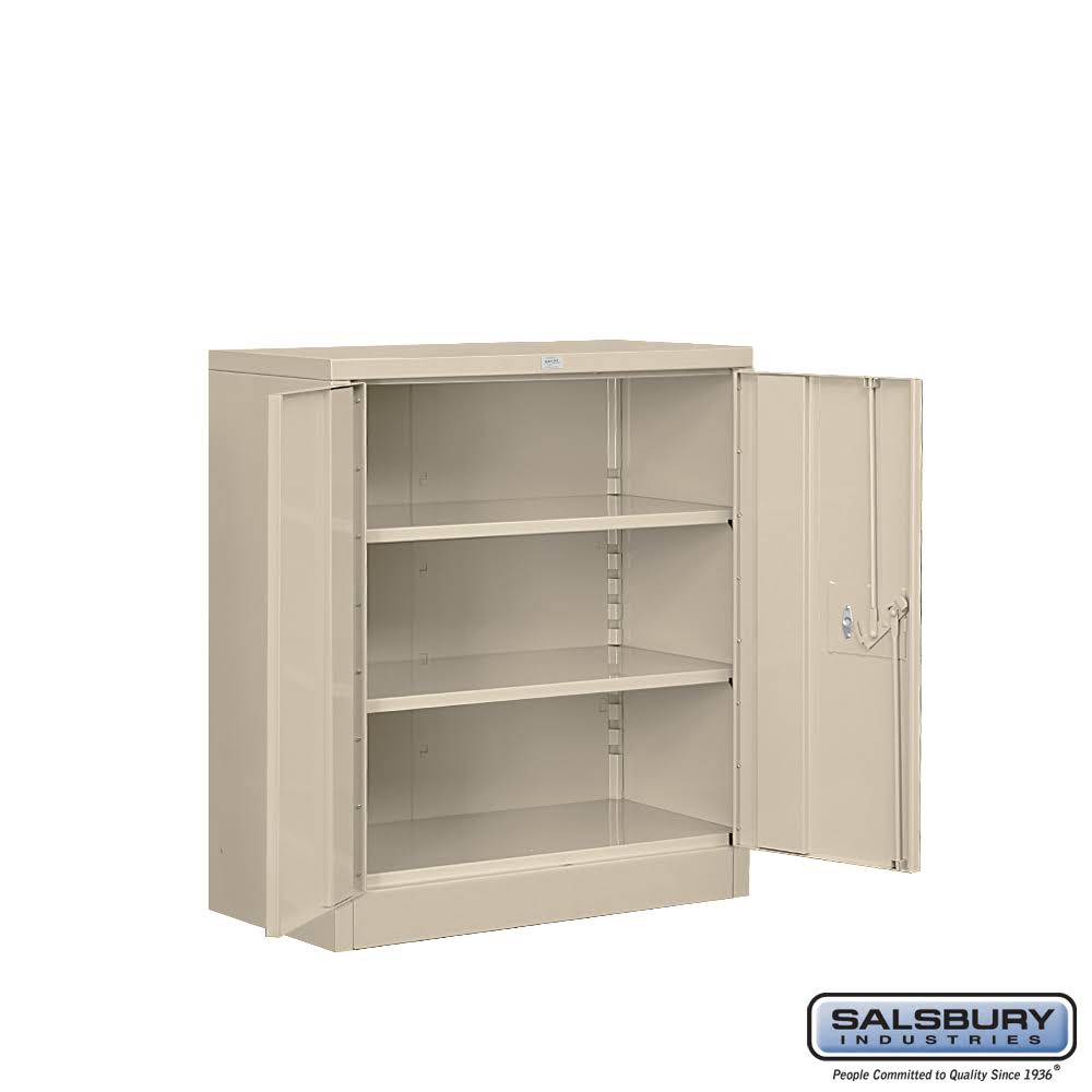 Beige Heavy Duty Storage Cabinet U566