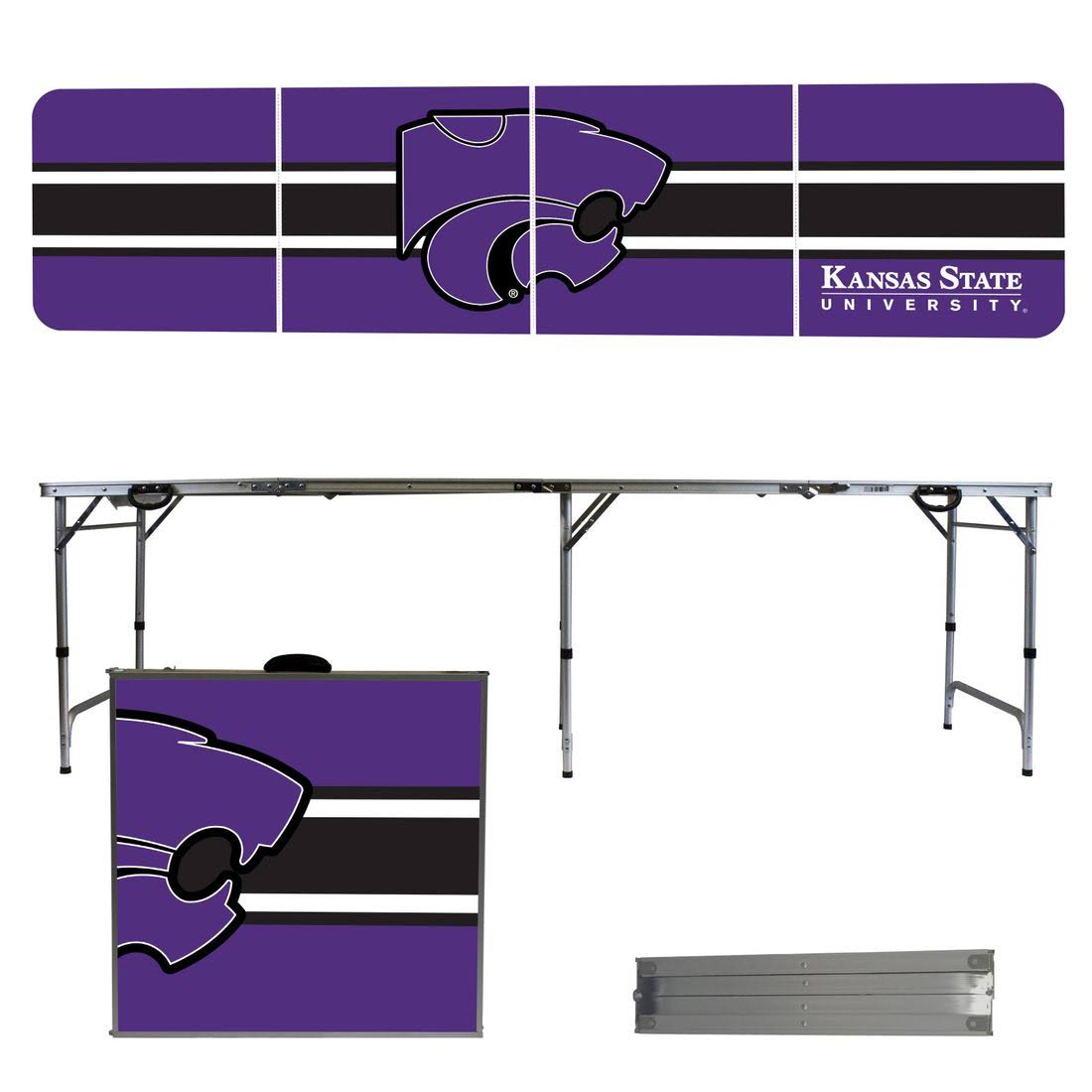 Purple/Grey Portable Folding Tailgate Table X333072