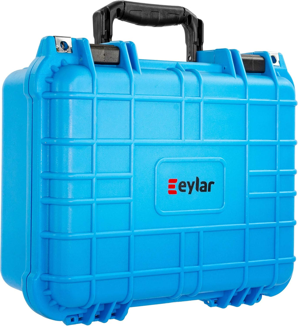 Hard Camera Case Water & Shock Proof with Foam Light Blue B98369