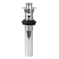 Lift & Turn Lavatory Drain with Overflow Holes Satin Brass PVD Z40757