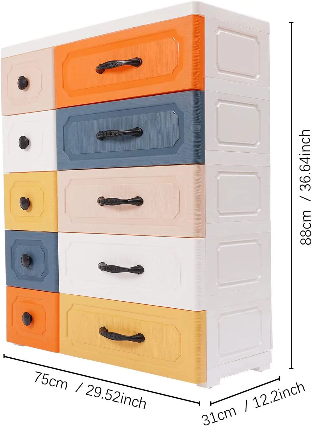 Plastic Storage Dressers C2695