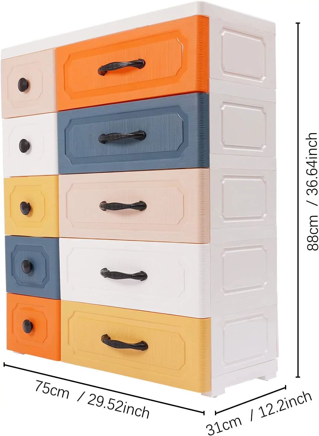 Plastic Storage Dressers C2695