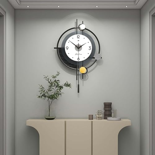Silent Non Ticking Decorative Wall Clock U5447