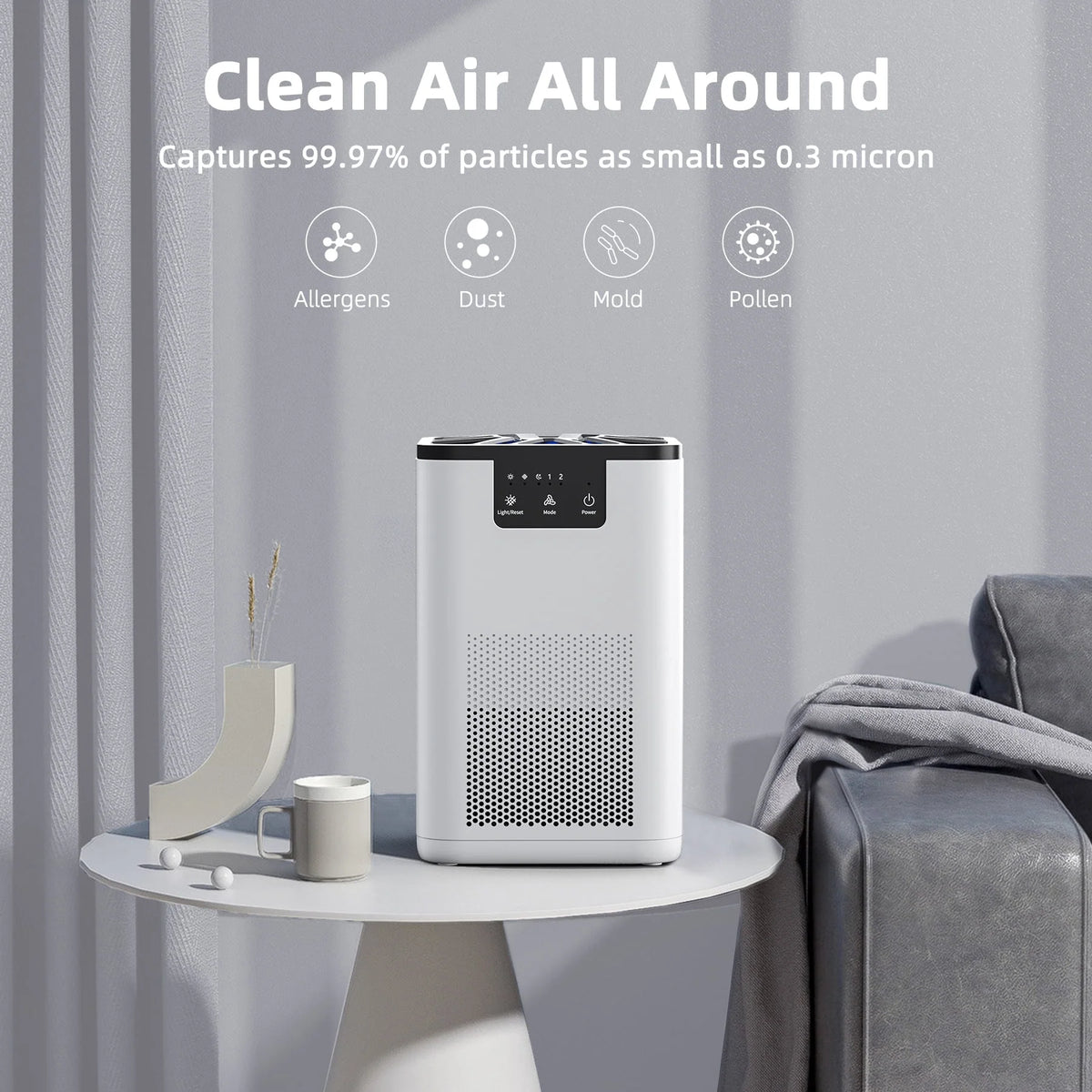 Air Purifier with H13 True HEPA Filter D9591
