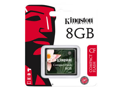 8 GB CompactFlash Flash Memory Card T409