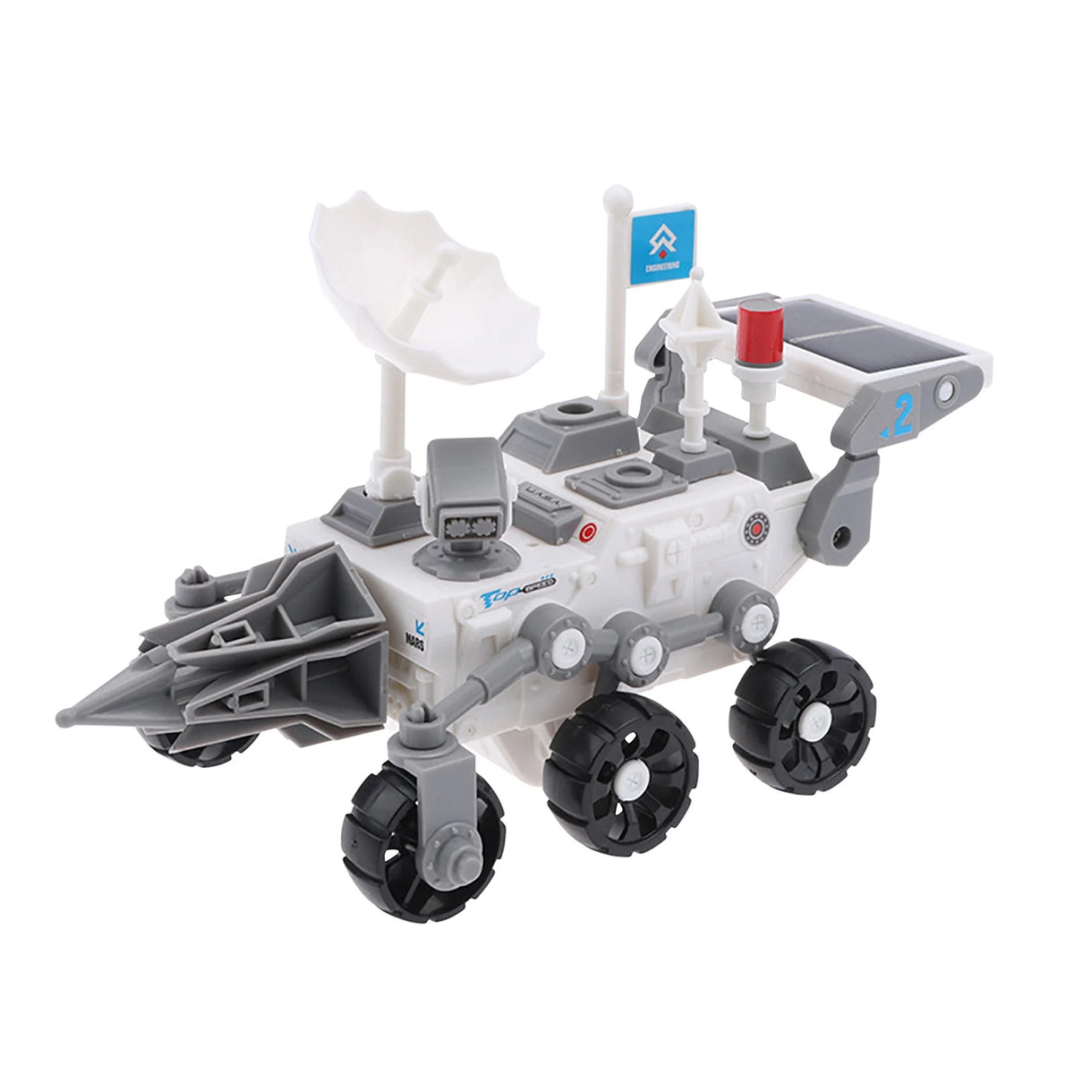 DIY Assembled 3-in-1 Solar Space Toy Car Robot P779217