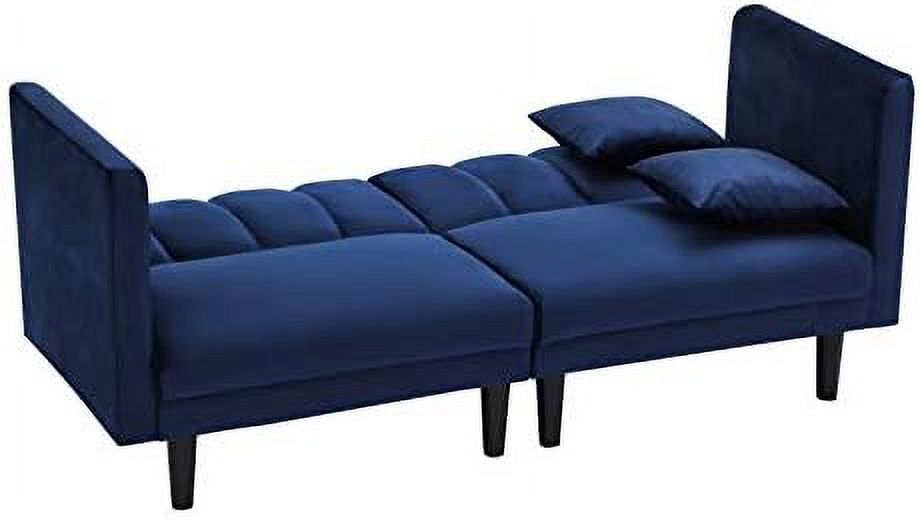 69" W Button Tufted Upholstered Loveseat Sofa J290046