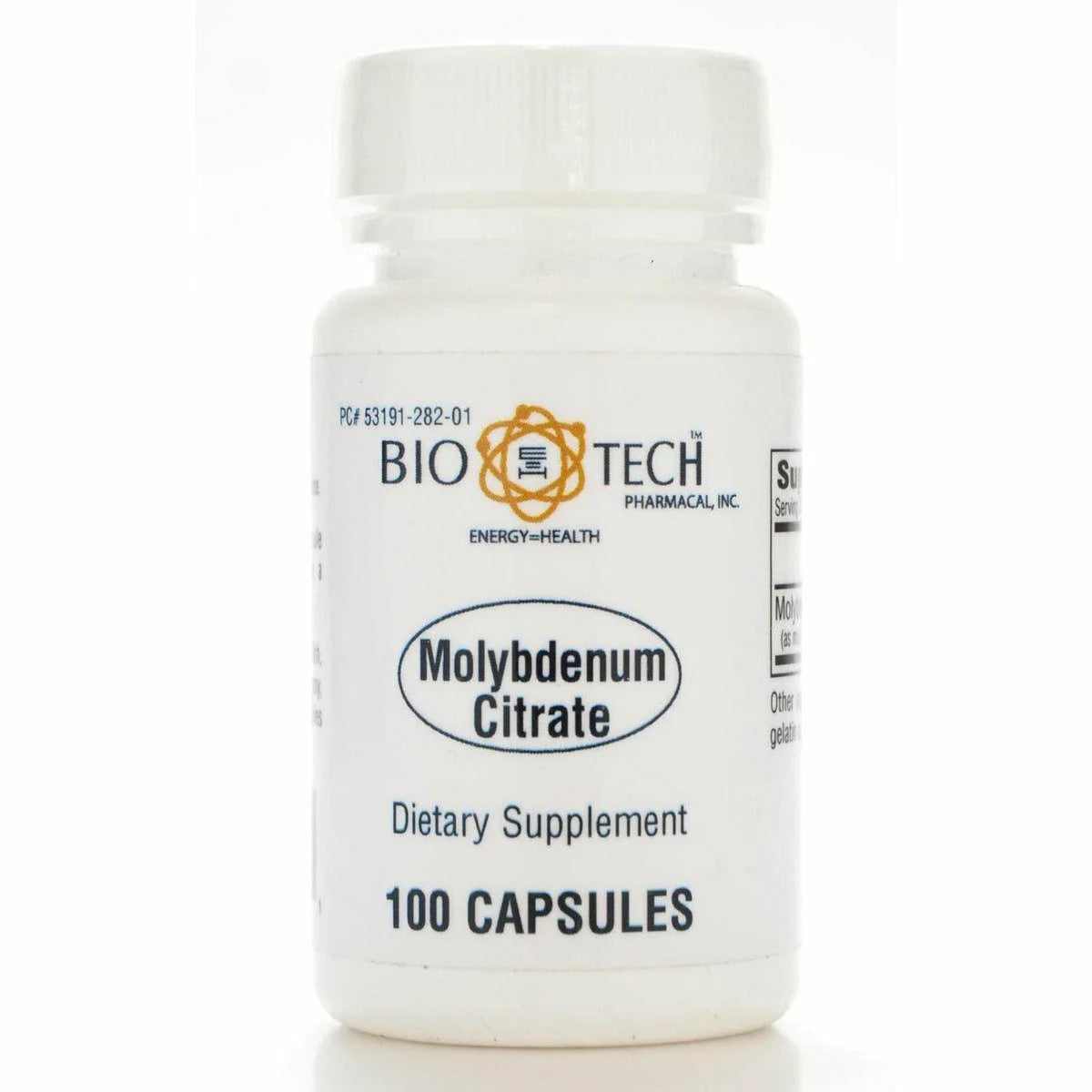 Molybdenum Citrate 30 mcg 100 caps Y5967