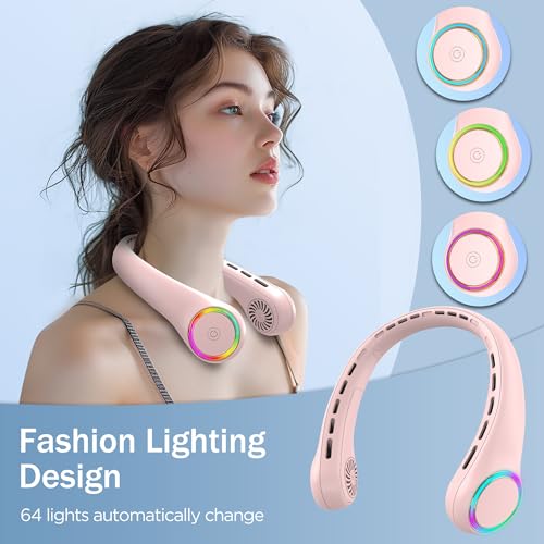 Portable Neck Fan 4000mAh 3 Speeds White K542