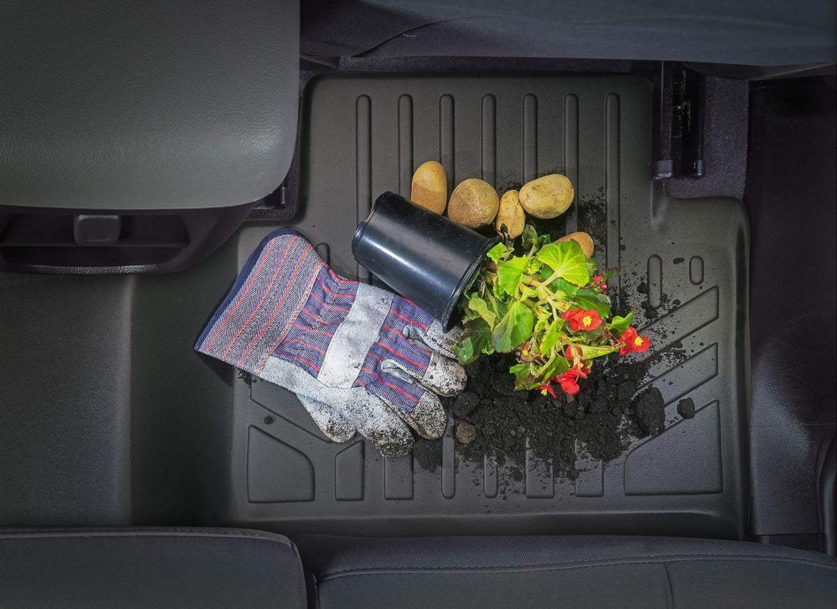 Black Cargo Liner Behind 2nd Row Floor Mats Y7540