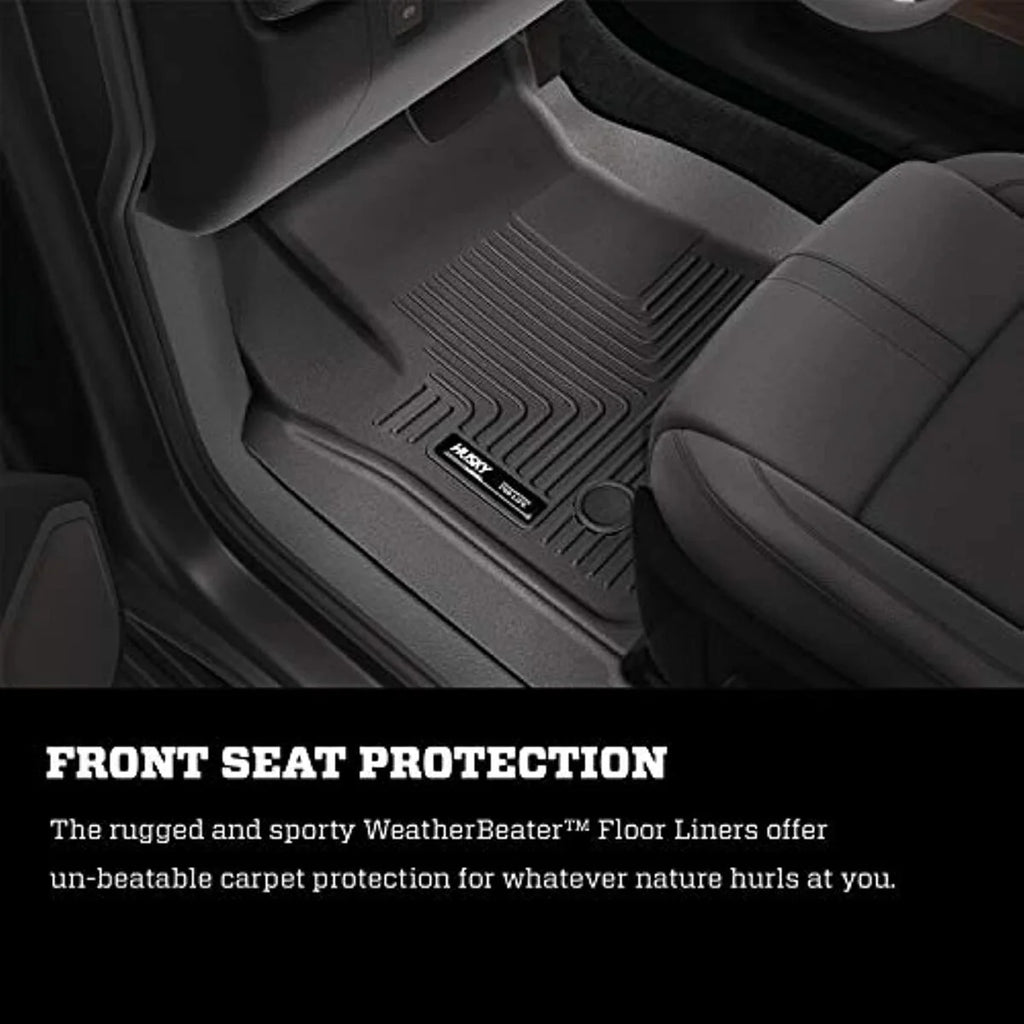 Black Front & 2nd Seat Floor Liners O5942