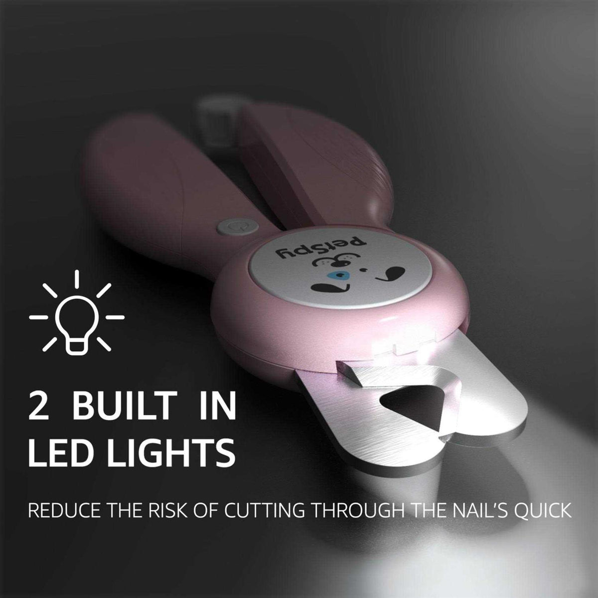 Dog Nail Clippers with LED Guide Light Y39842