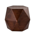 Iron Diamond Shape Side Table Z920