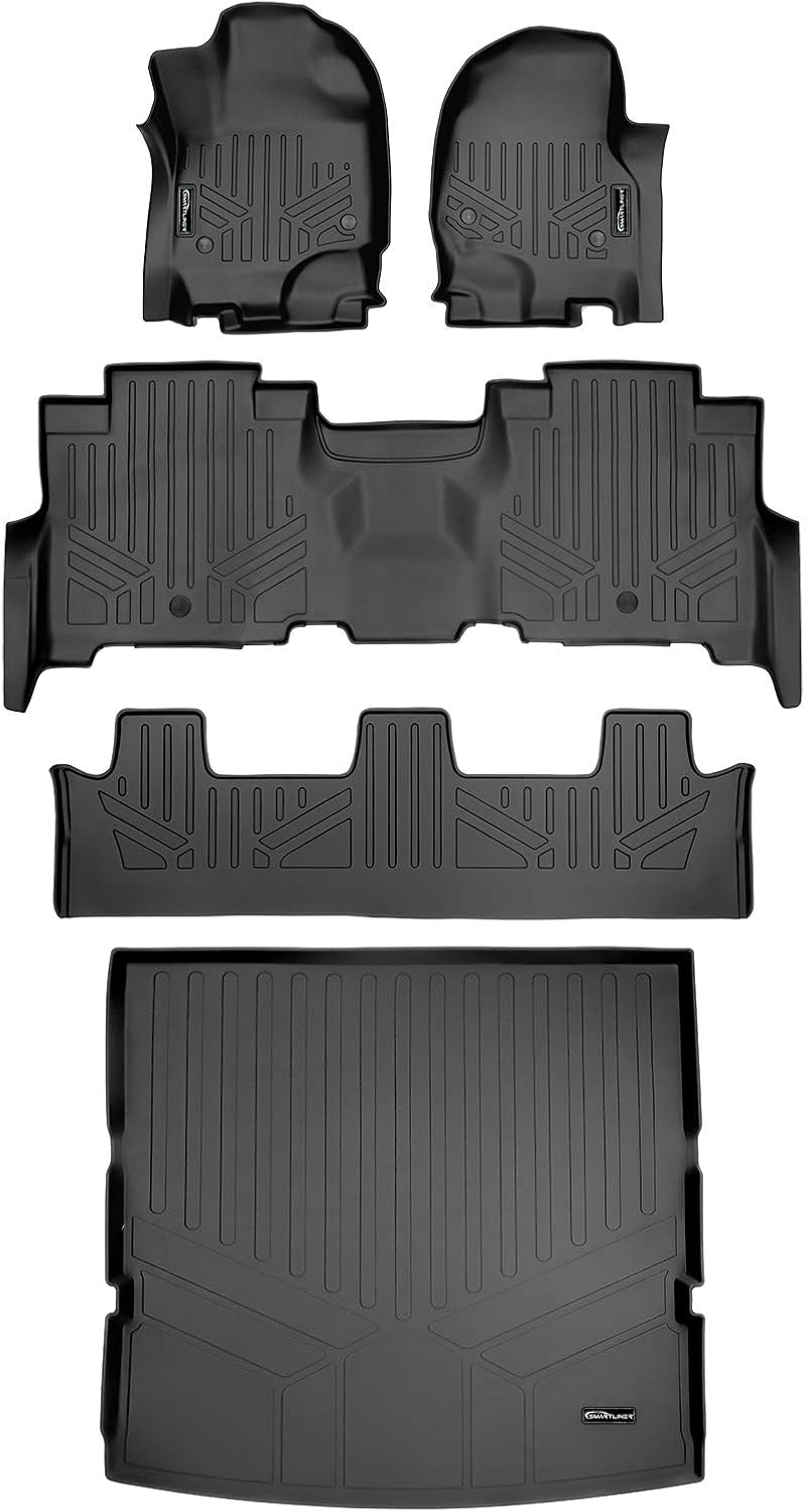 Black Cargo Liner Behind 2nd Row Floor Mats Y7540
