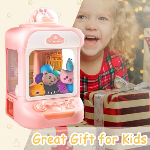 Mini Candy Vending Grabber Machine (Pink) E7259