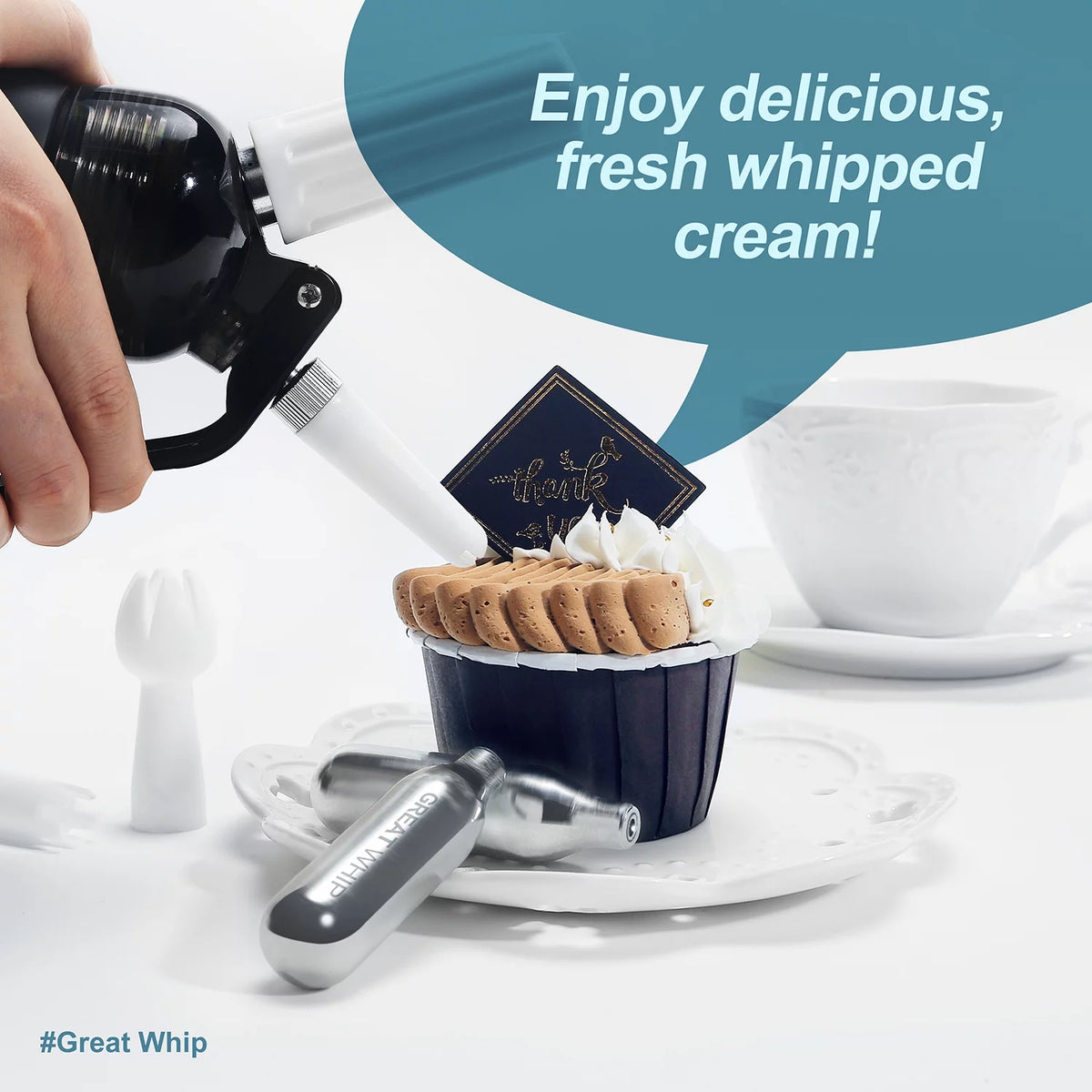 N2O Whipped Cream Chargers 100Pcs I584130