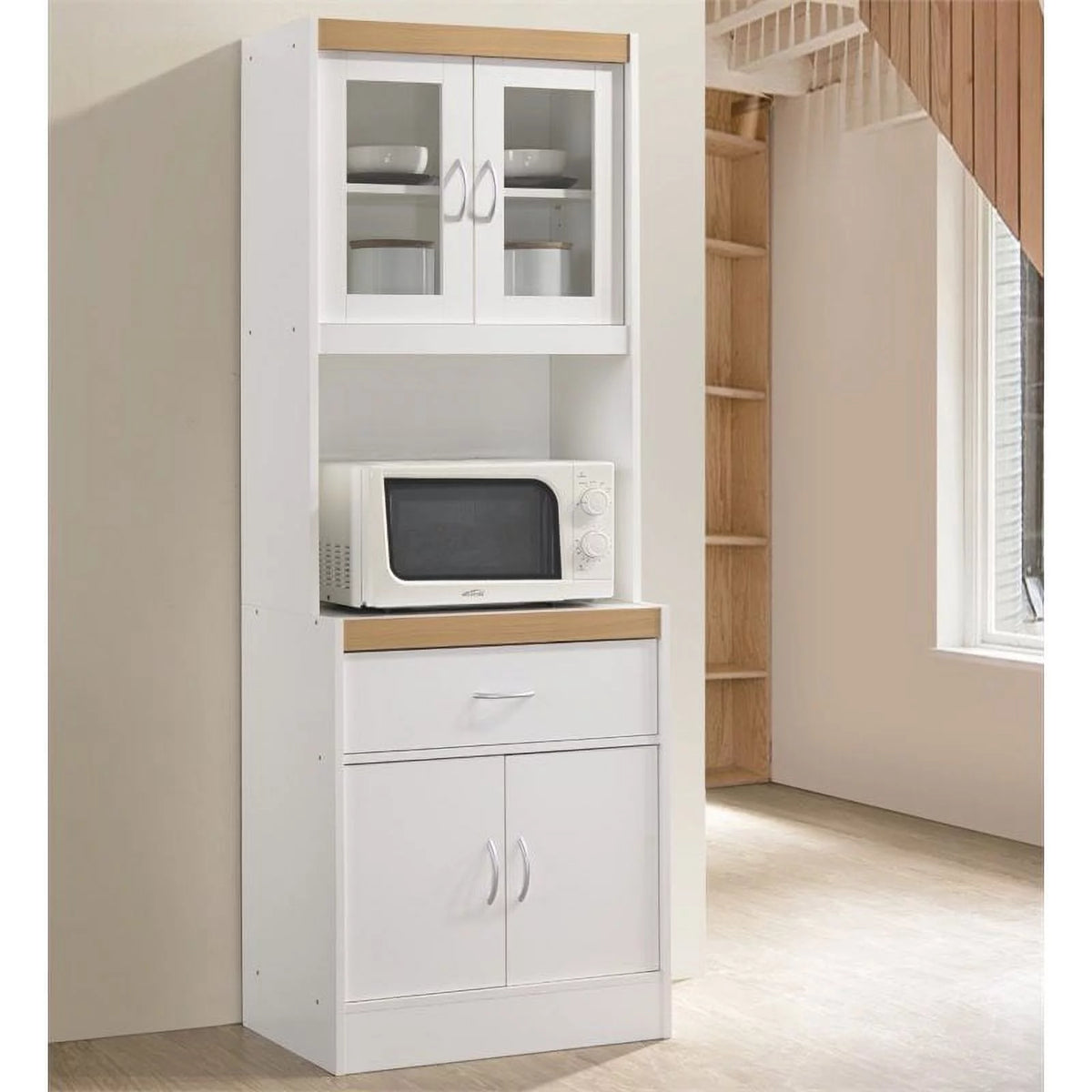 White Kitchen Cabinet F849212