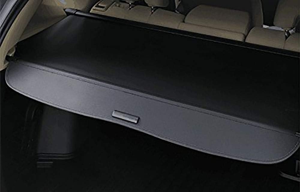 Cargo Security Rear Trunk Cover Retractable Black I4785