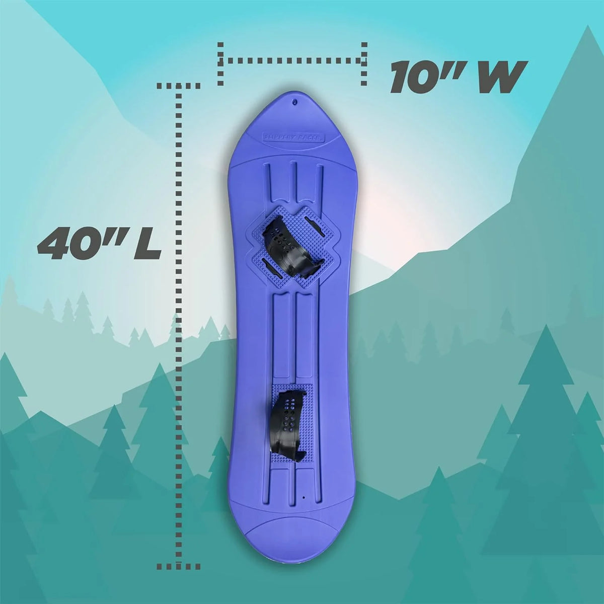 Purple Kids Snowboard with Binders N44217