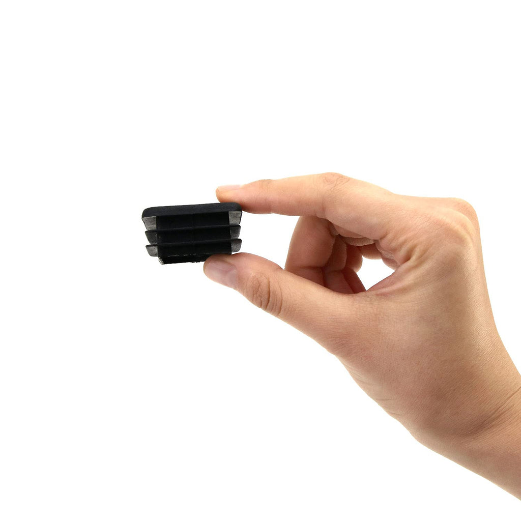 10 PCS Black Plastic Plug End Cap E794075