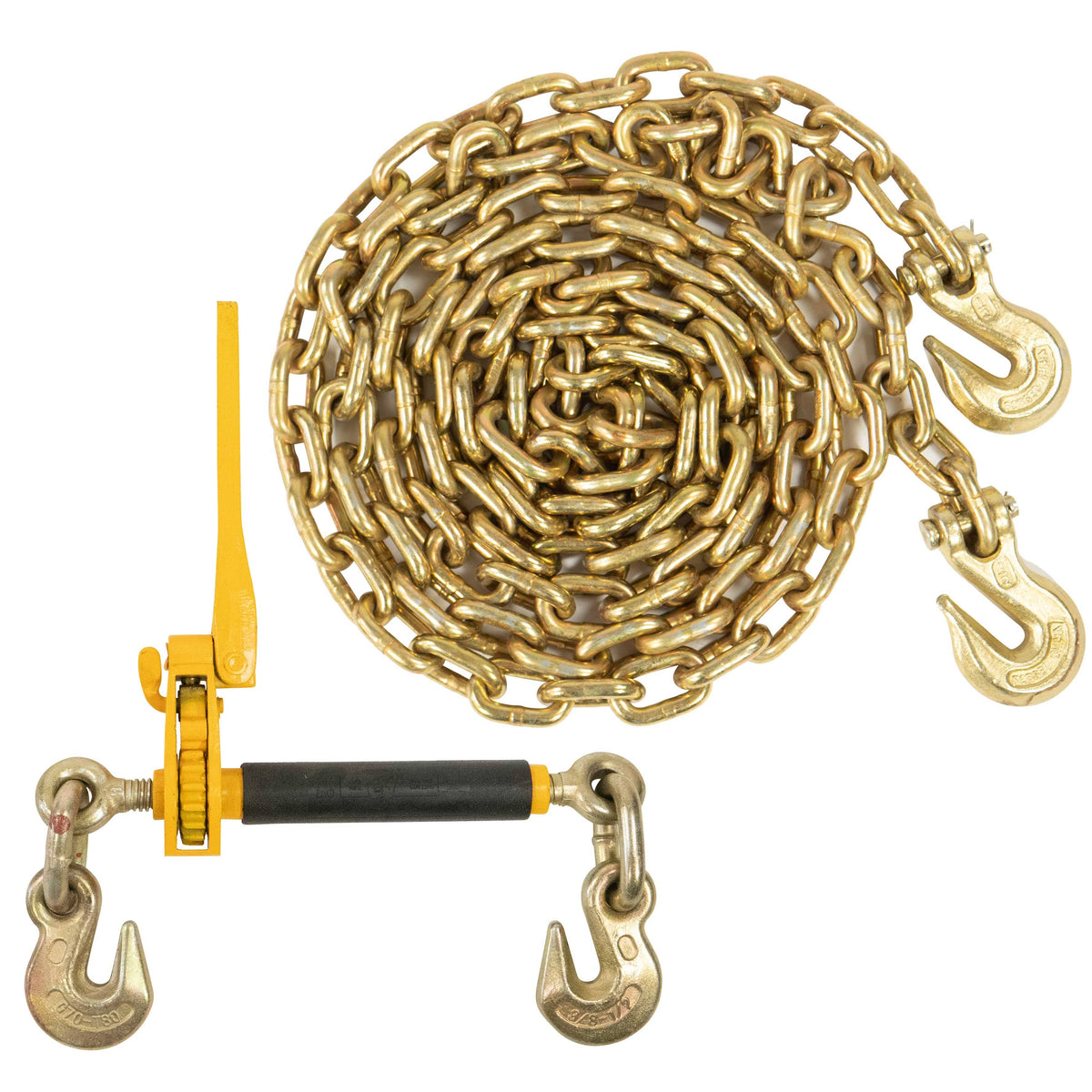 1/2" x 20' Grade 70 Chain Ratchet Binder N349
