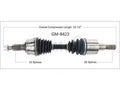 CV Axle Shaft R742