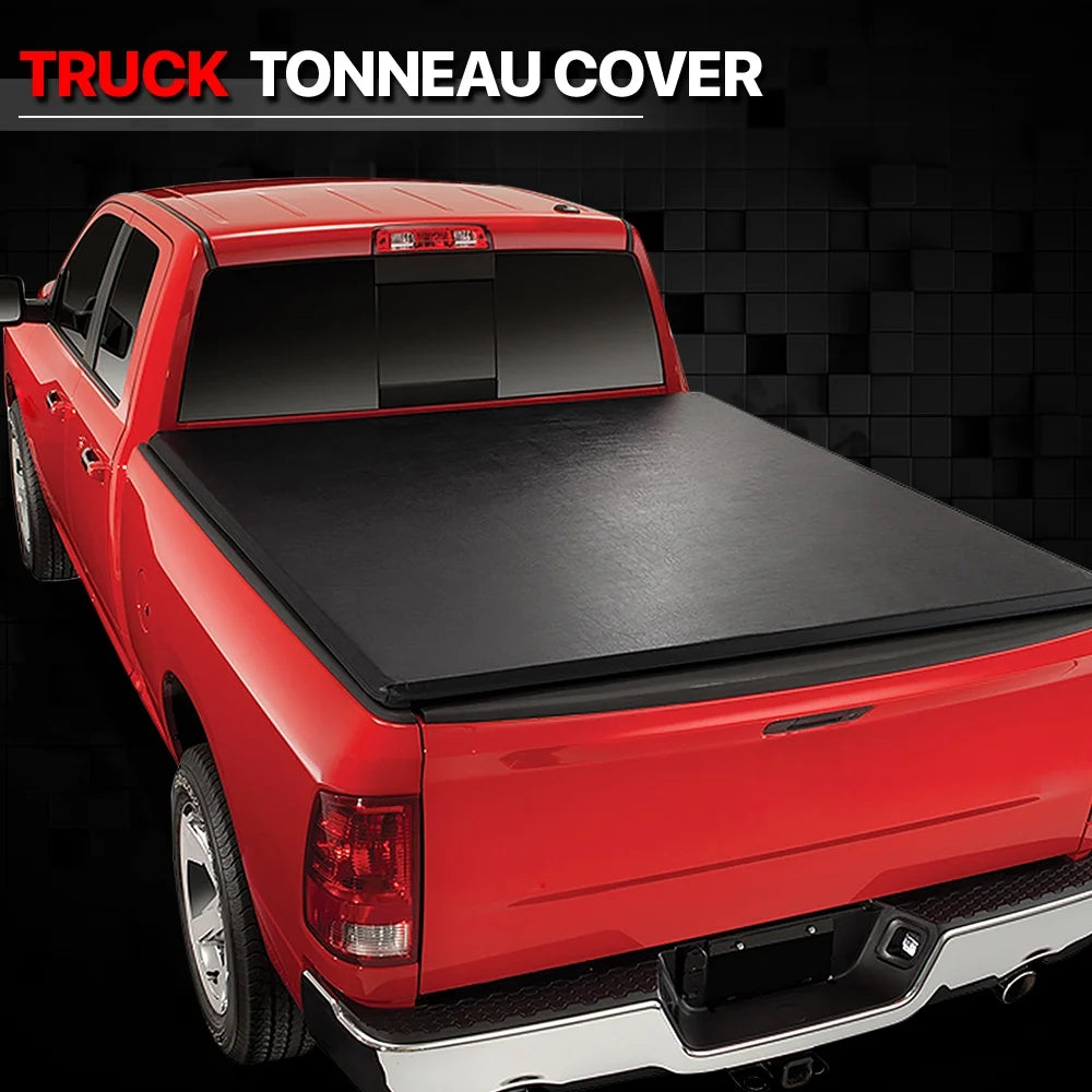 Tri-Fold Soft Tonneau Cover for Toyota Tacoma I3843