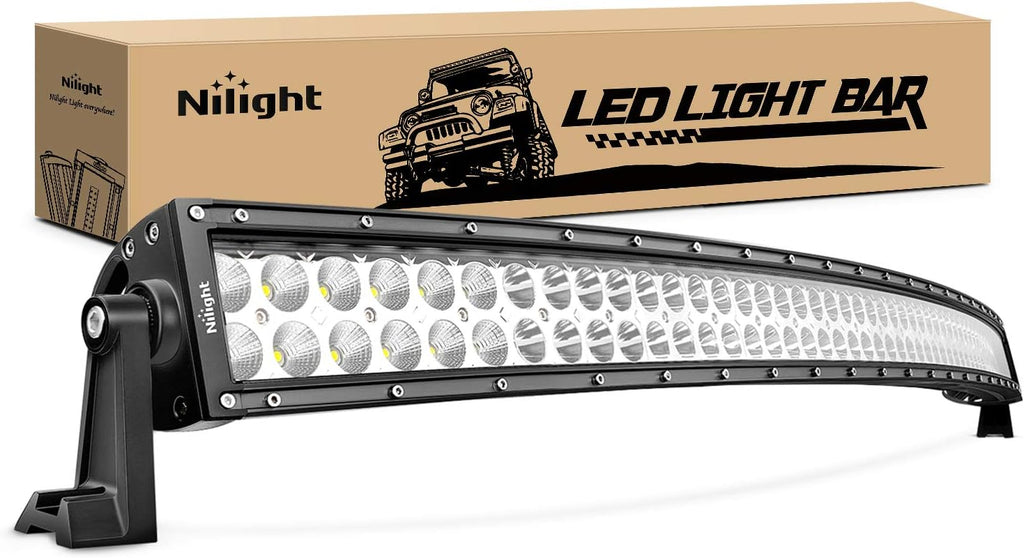 42Inch 240W Curved LED Work Light Spot Flood Combo Driving Fog Lights, Pack of 2 C19055