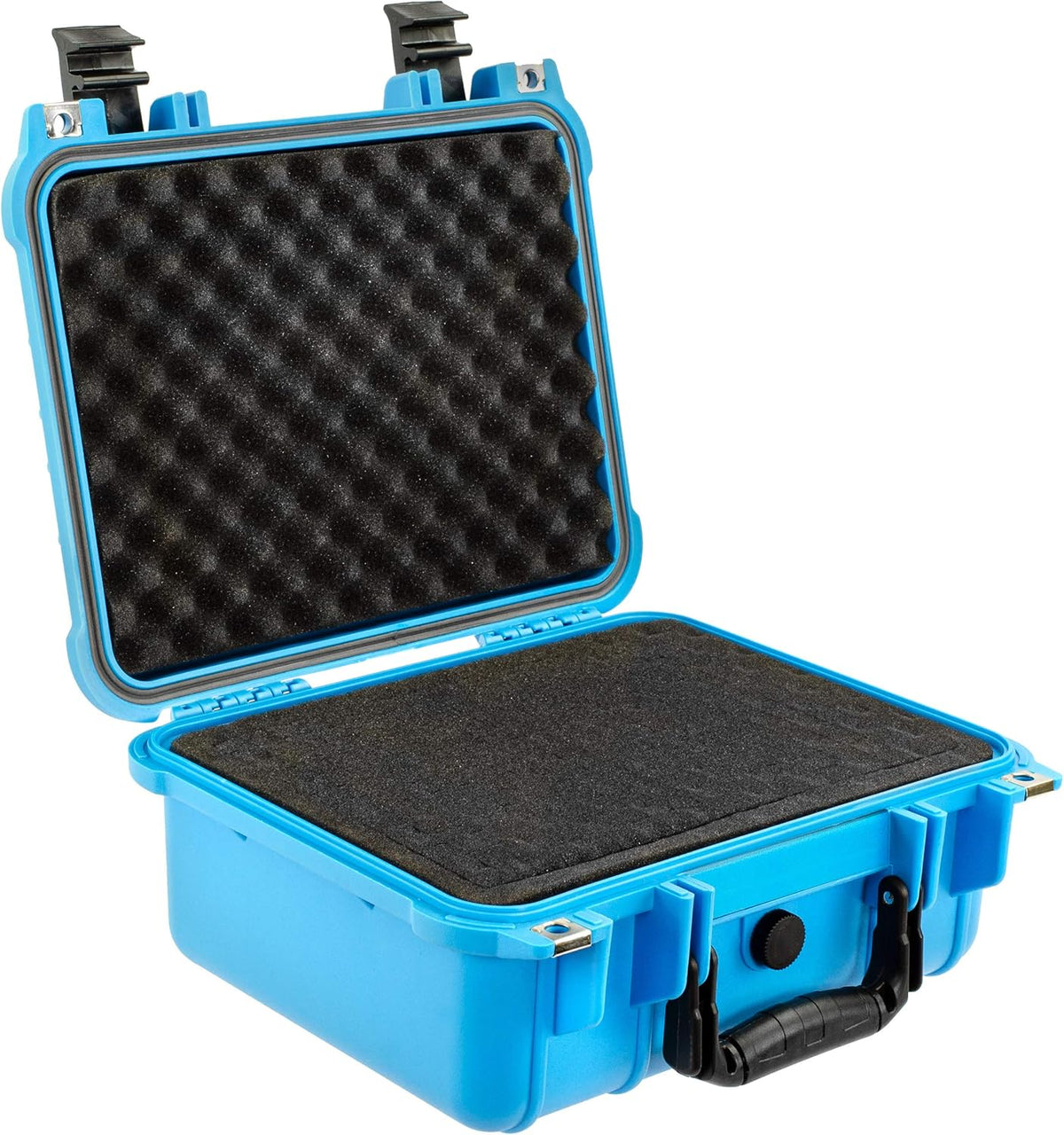 Hard Camera Case Water & Shock Proof with Foam Light Blue B98369