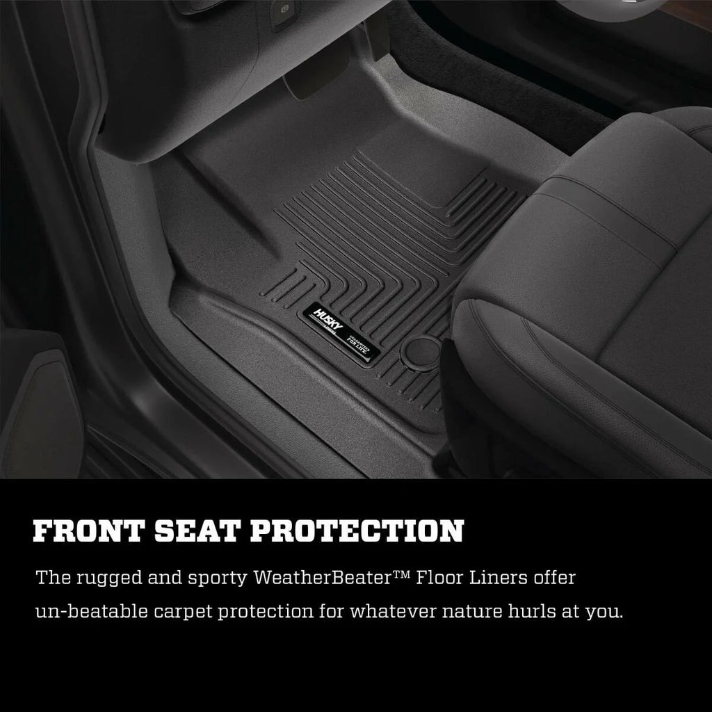 Black Front & 2nd Seat Floor Liners O5942
