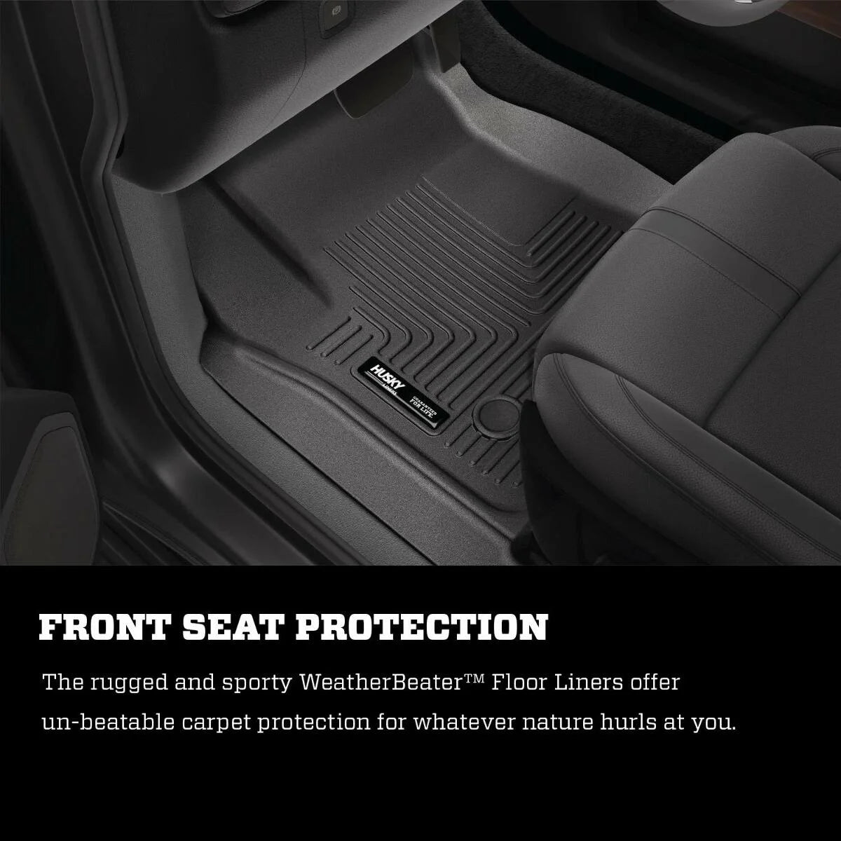 Black Front & 2nd Seat Floor Liners O5942