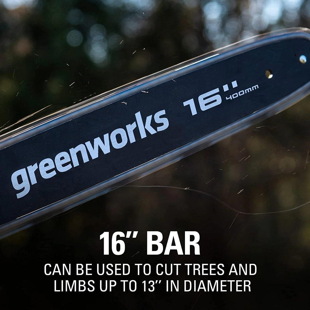 40V 16-inch Brushless Chainsaw with 4 Ah Battery and Charger V74740