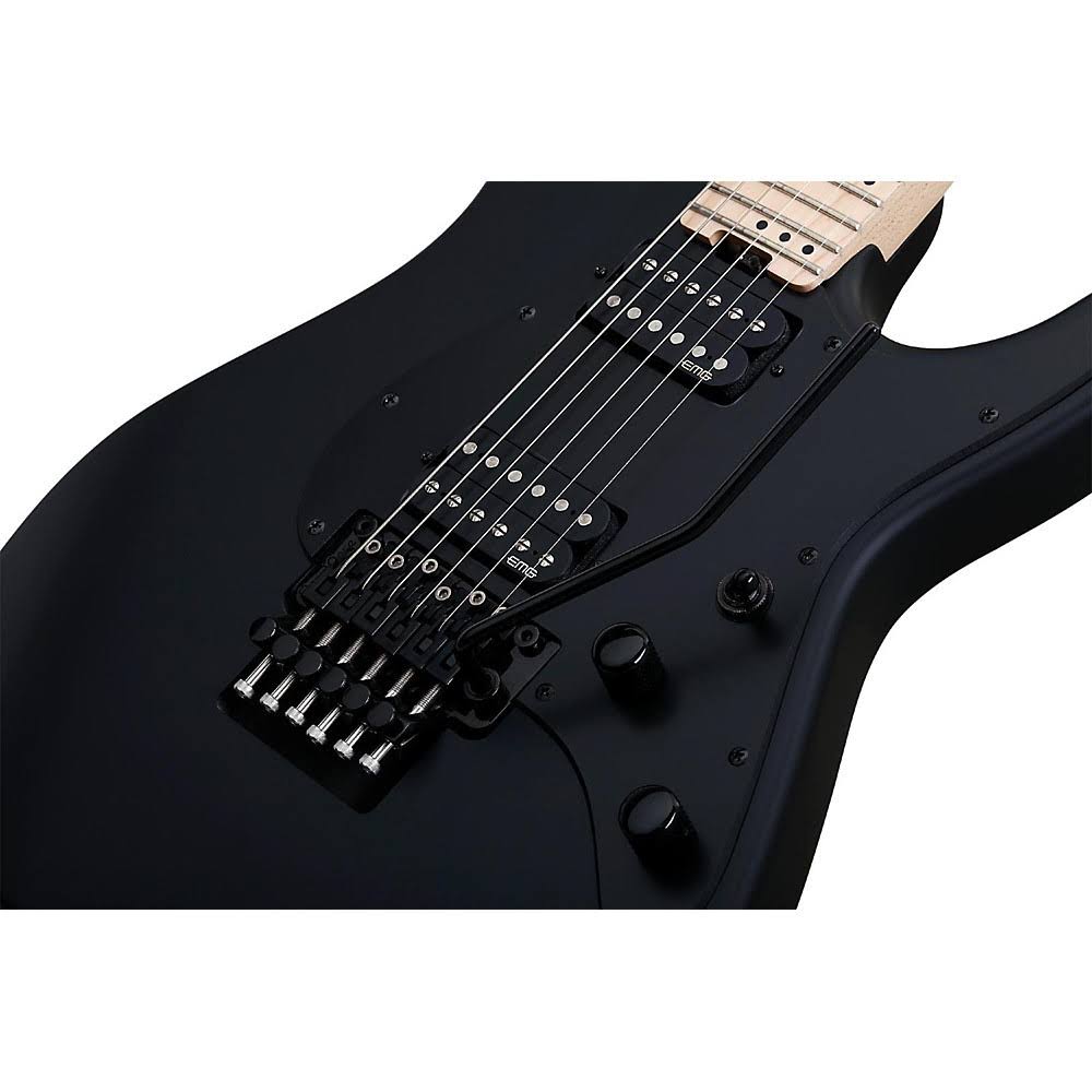 Satin Black Electric Guitar O170