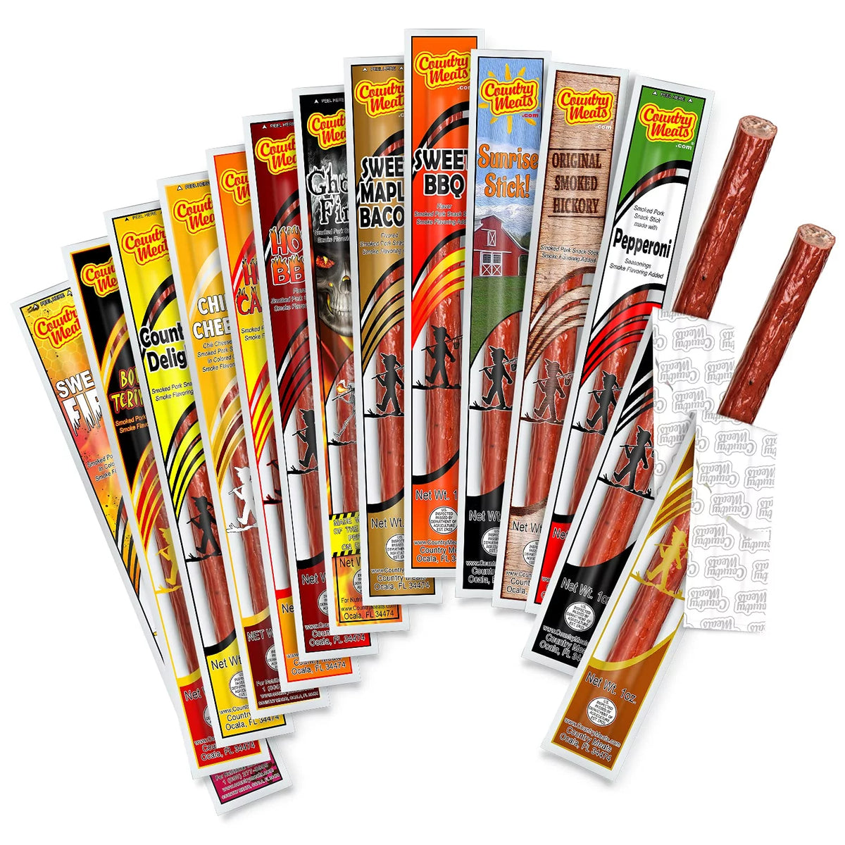 14 Sticks Variety Pack Meat Sticks N564236