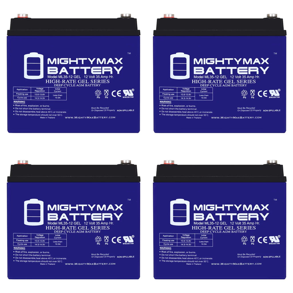 12V 35AH GEL Replacement Battery D328
