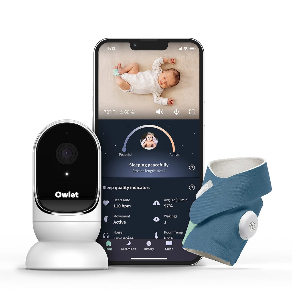 Portable Video Baby Monitor with HD Camera and Heart Rate Tracker V307