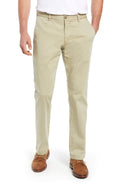 Khaki Flat Front Chino Pant T5601