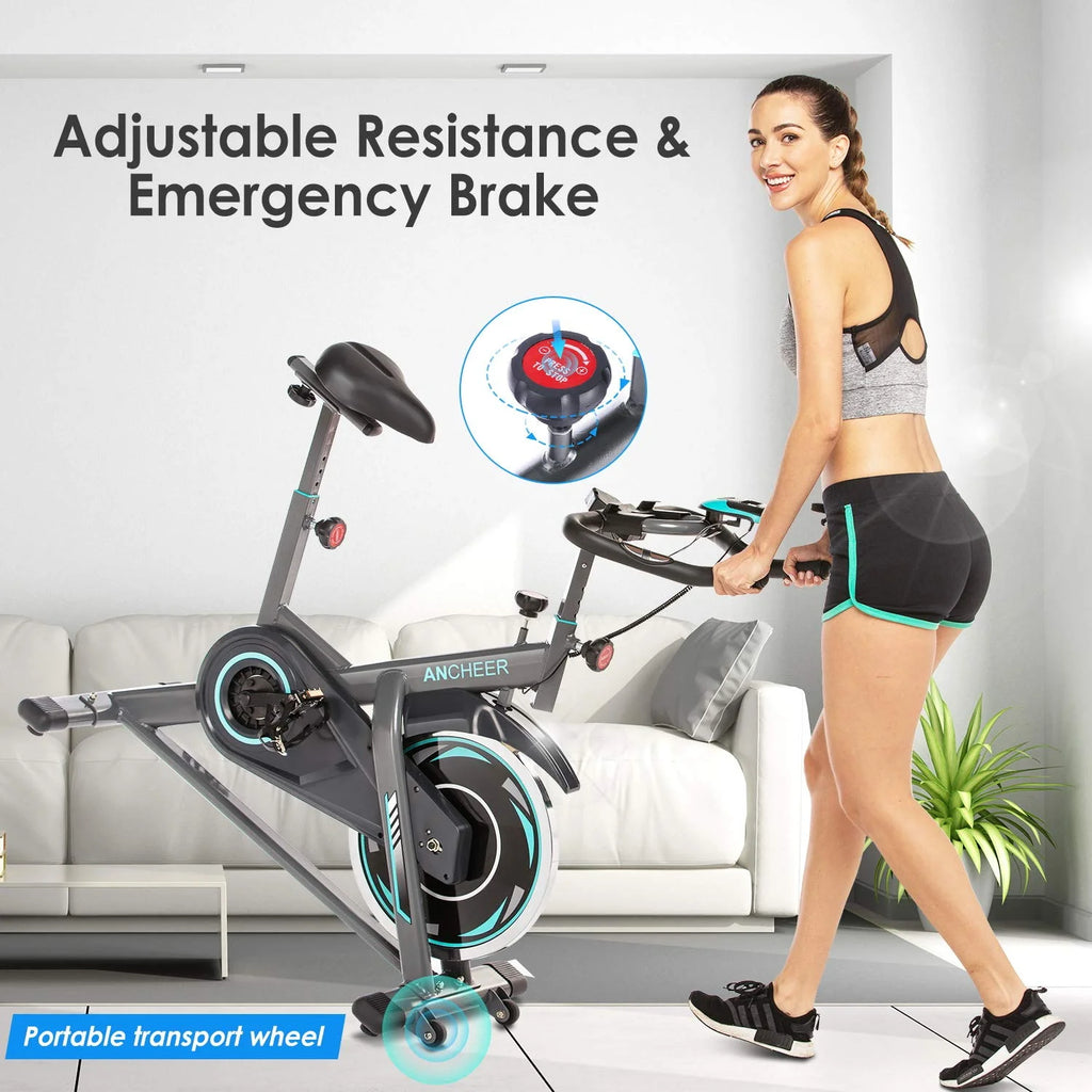 40 lbs Flywheel Stationary Exercise Bike S675