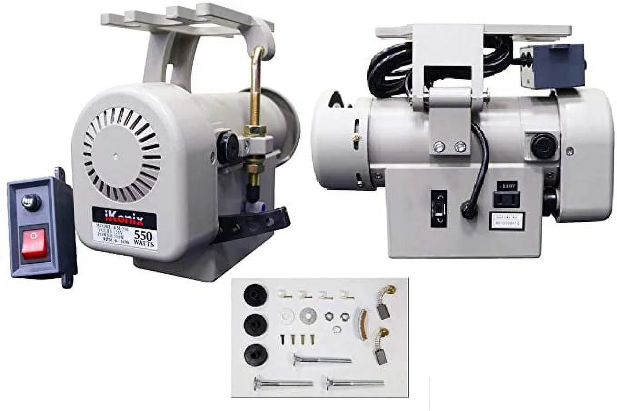 Industrial Straight Stitch Sewing Machine with Servo Motor W88640