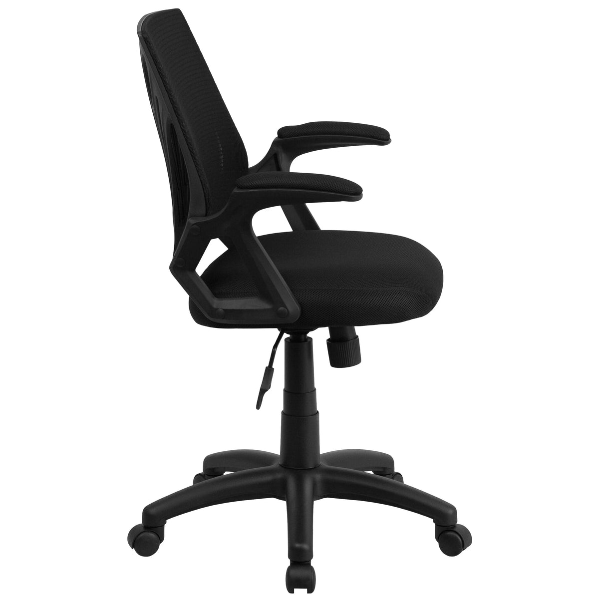 Black Swivel Adjustable Mesh Office Chair A717