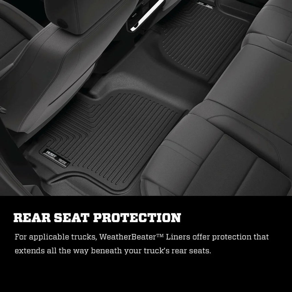 Black Front & 2nd Seat Floor Liners O5942