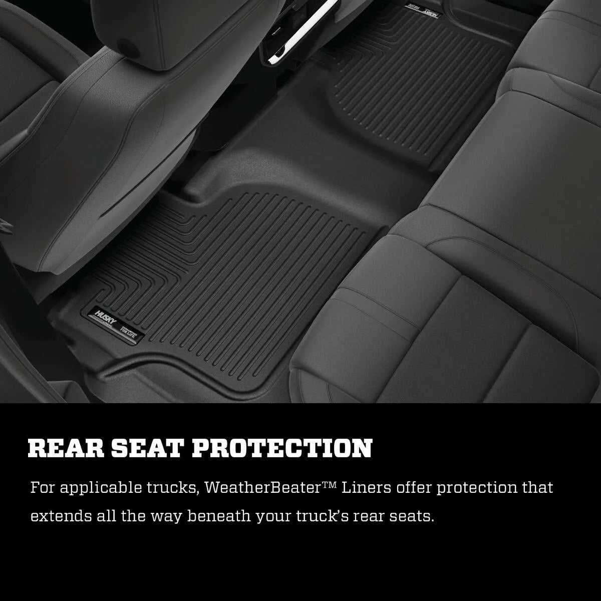 Black Front & 2nd Seat Floor Liners O5942