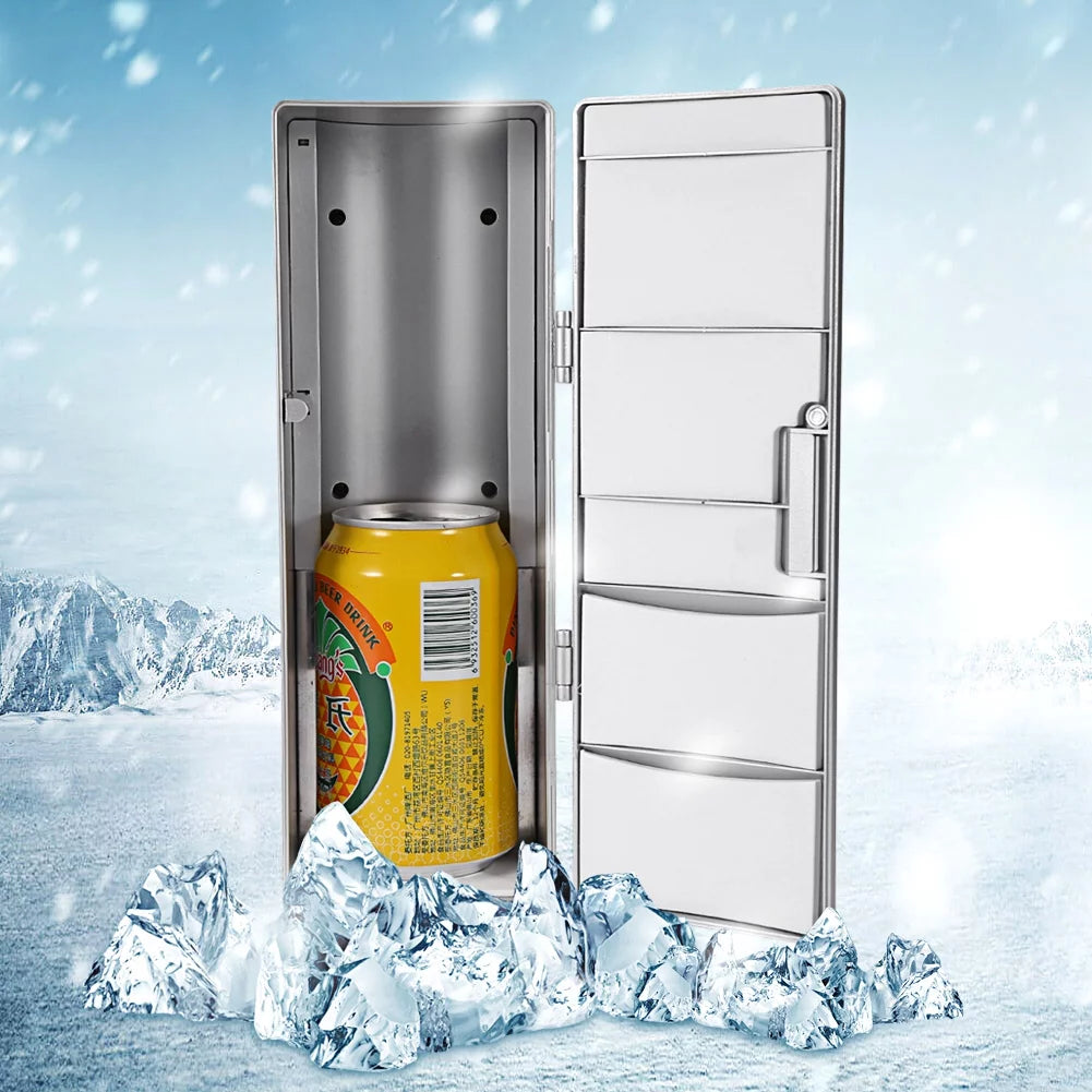 Compact Mini USB Fridge Freezer F743