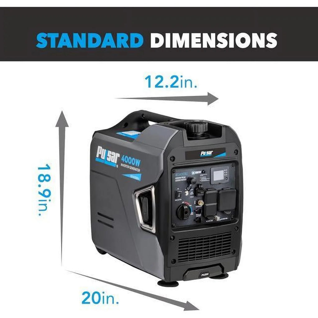 Dual Fuel 4000W Inverter Generator S659040