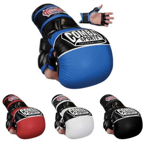 Open Palm Fingerless MMA Training Gloves N651
