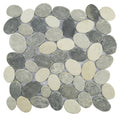White Marble Mosaic Tile D6626