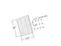 White 2-Pack 1-Sided Pegboard Wall Panel C8150
