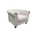 Beige Upholstered Chair J761570