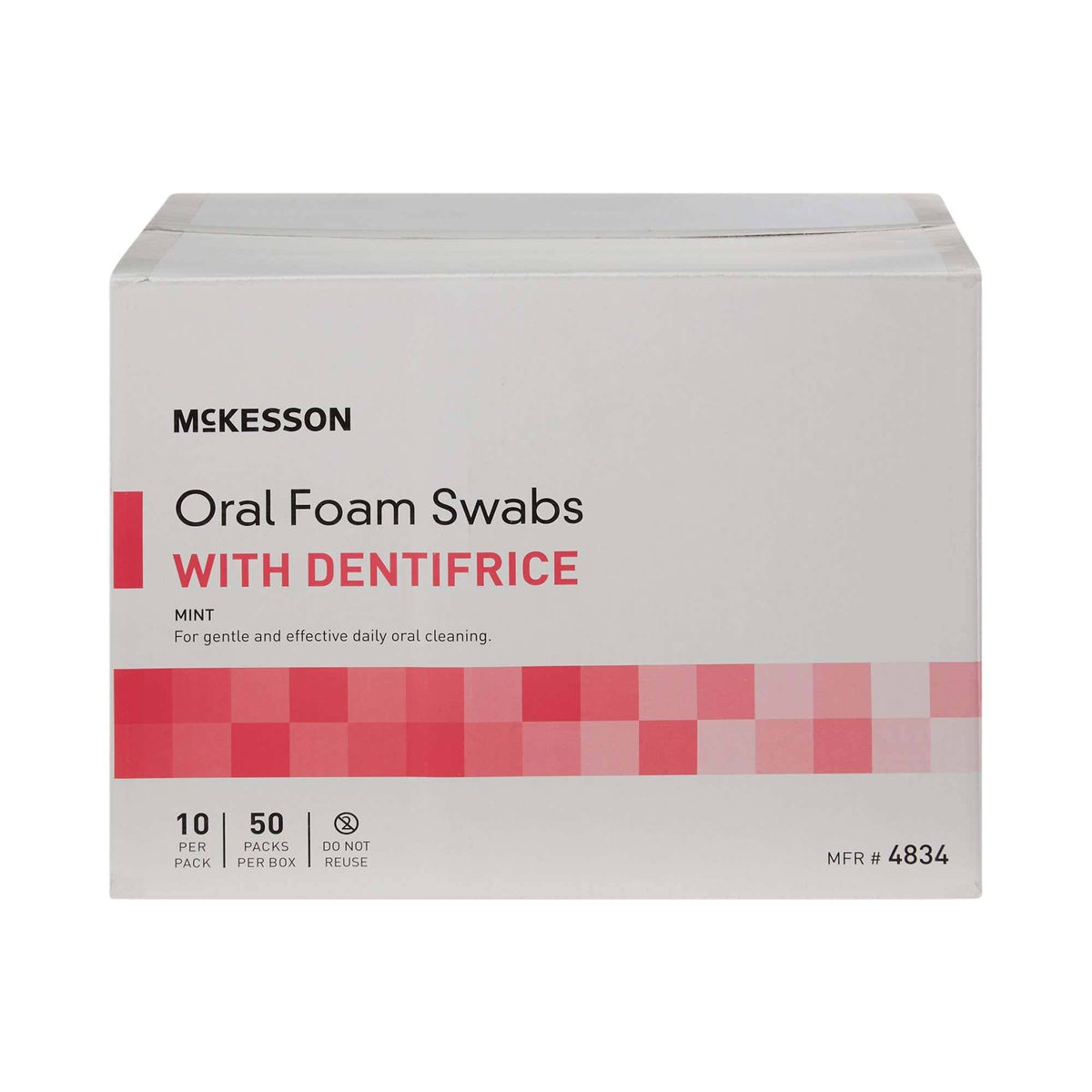 Oral Swabstick with Dentifrice, 1000 / Case K4330